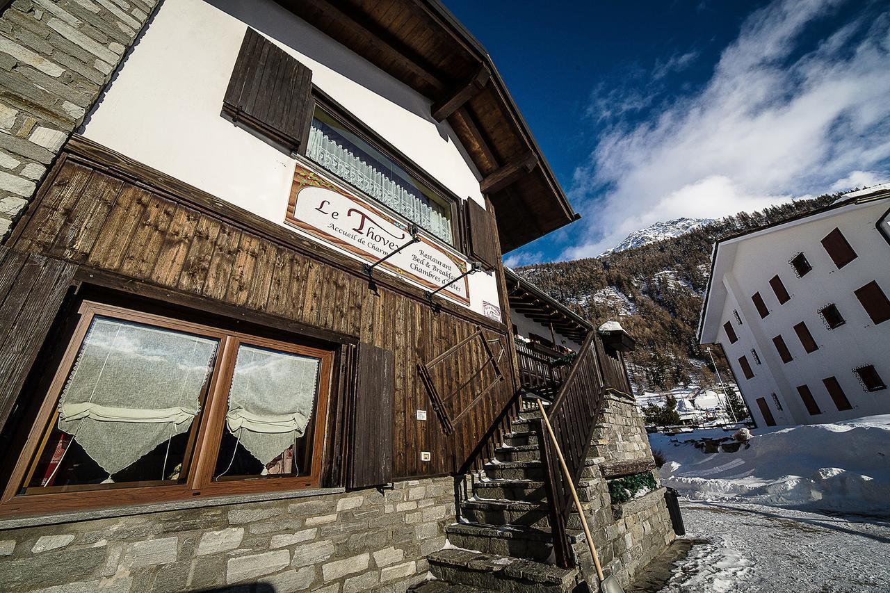 مبيت وإفطار لا تْويلي Le Thovex المظهر الخارجي الصورة